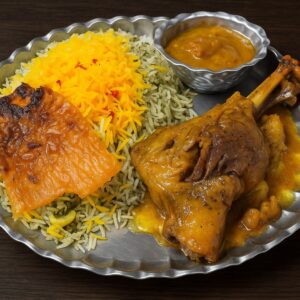 Baghali Polo Ba Mahicheh